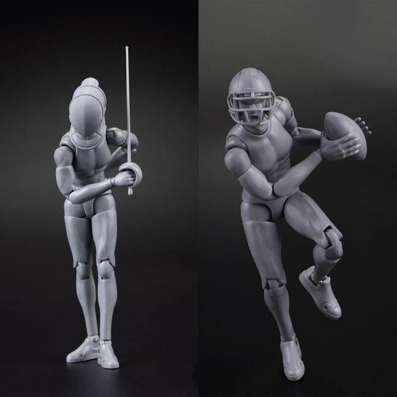 Body kun + Body chan - Édition Sports et Tir Sportif - Offre Groupée 2 En 1 - Body Kun Figurine