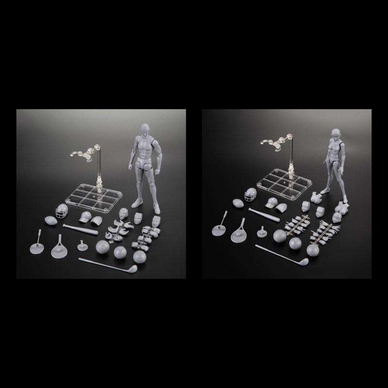 Body kun + Body chan - Édition Sports et Tir Sportif - Offre Groupée 2 En 1 - Body Kun Figurine