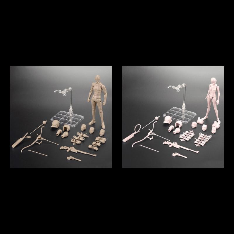 Body kun + Body chan - Édition Sports et Tir Sportif - Offre Groupée 2 En 1 - Body Kun Figurine