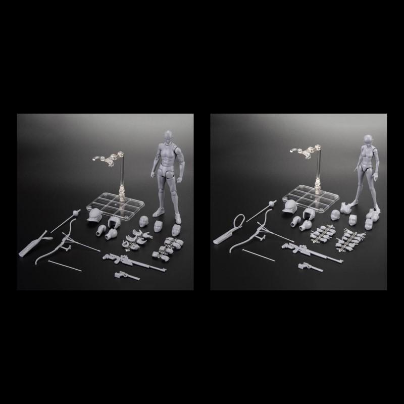 Body kun + Body chan - Édition Sports et Tir Sportif - Offre Groupée 2 En 1 - Body Kun Figurine