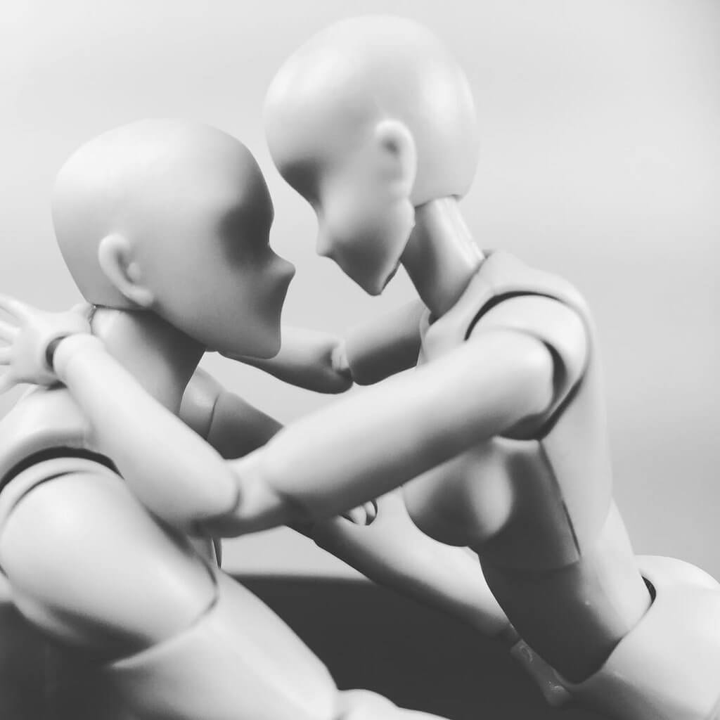 Body-kun + Body-chan - Gris - Offre Groupée 2 En 1 - Body Kun Figurine