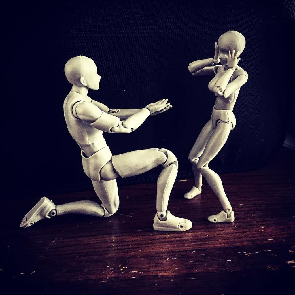 Body-kun + Body-chan - Gris - Offre Groupée 2 En 1 - Body Kun Figurine