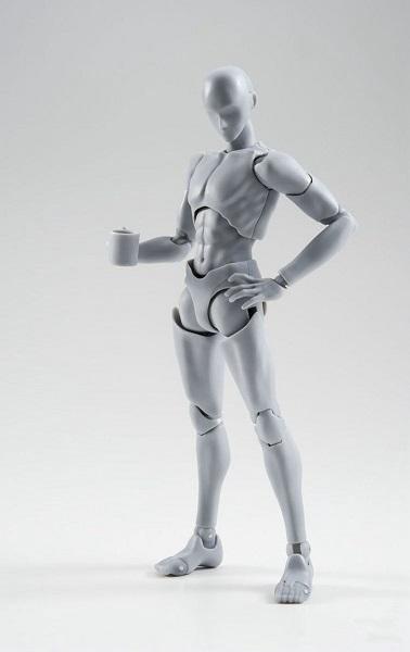 Body-Kun - Édition Takarai Rihito Gris - Body Kun Figurine