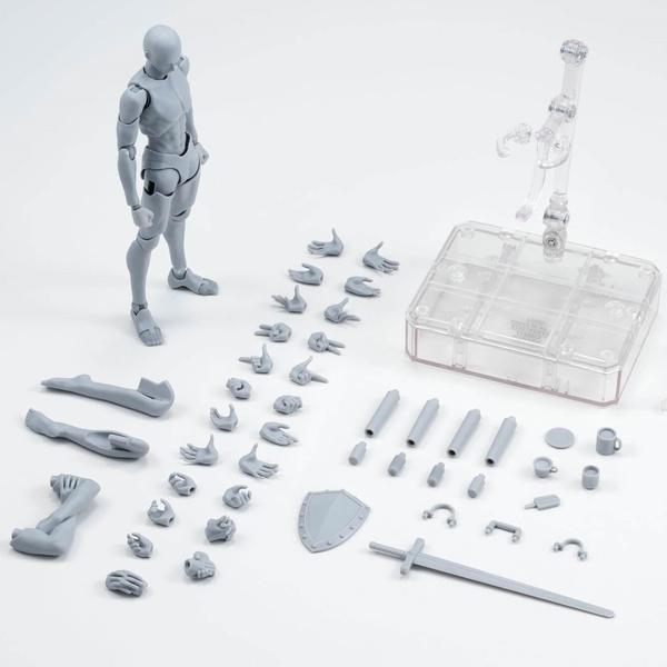 Kun + Chan - Édition Takarai Rihito+ Yabuki Kentarou - Gris - Promo 2 En 1 - Body Kun Figurine
