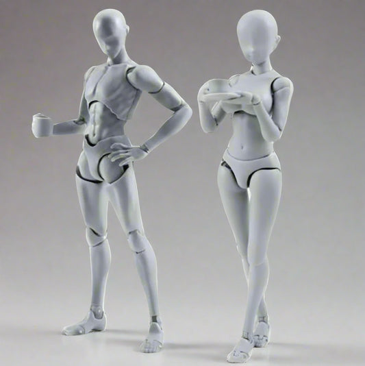 Kun + Chan - Édition Takarai Rihito+ Yabuki Kentarou - Gris - Promo 2 En 1 - Body Kun Figurine