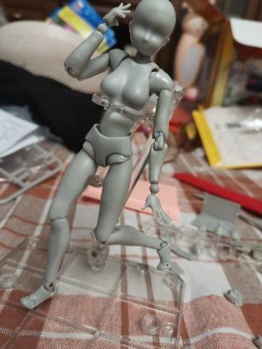 Body-Chan Figurine De Dessin - Grise - Body Kun Figurine