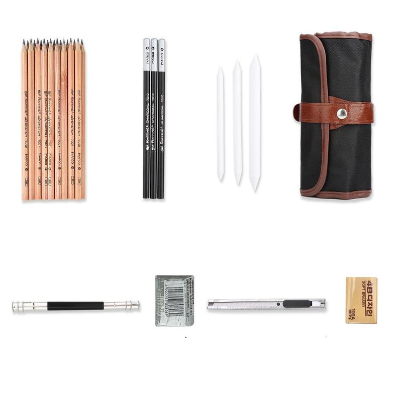 Kit De Dessin Et D'illustration Complet - Trousse Et Tous Les Articles Inclus - Body Kun Figurine